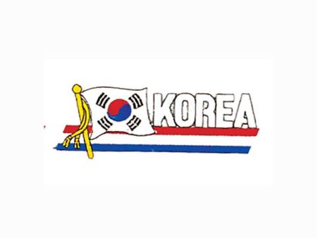 Patriotic Korean Flag Patch Hot on Sale