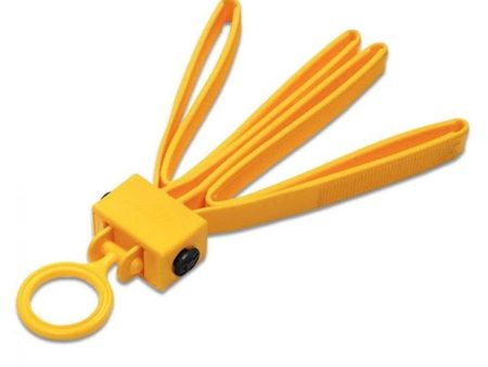 Asp Tri-Fold Restraints - Yellow (Plasticuffs - 6 Pack) Online now