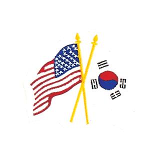 2 Flags Patch Online Hot Sale