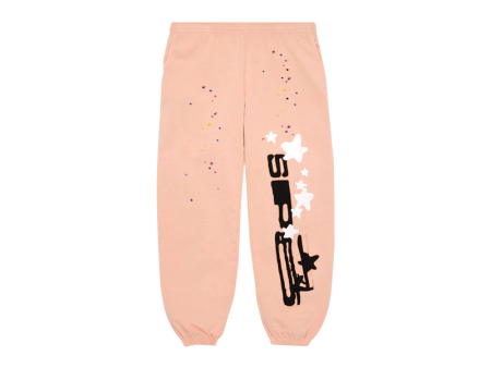 Sp5der Sweatpants Peach Online