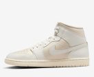 Air Jordan 1 Mid Legend Light Brown sail-muslin Sale Cheap