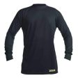 XGO Mens Fire Retardant Clean Seam Longsleeve Crew Black on Sale