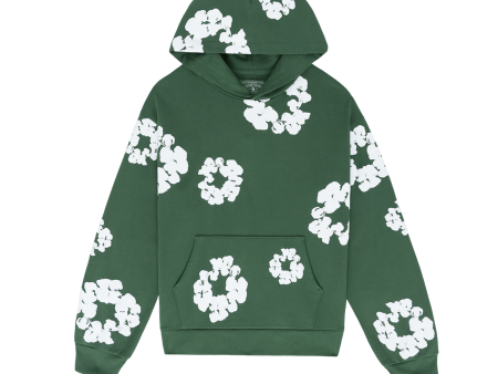 Denim Tears The Cotton Wreath Sweatshirt Green White on Sale