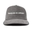 Traveling is a sport Hat (Grey) For Discount