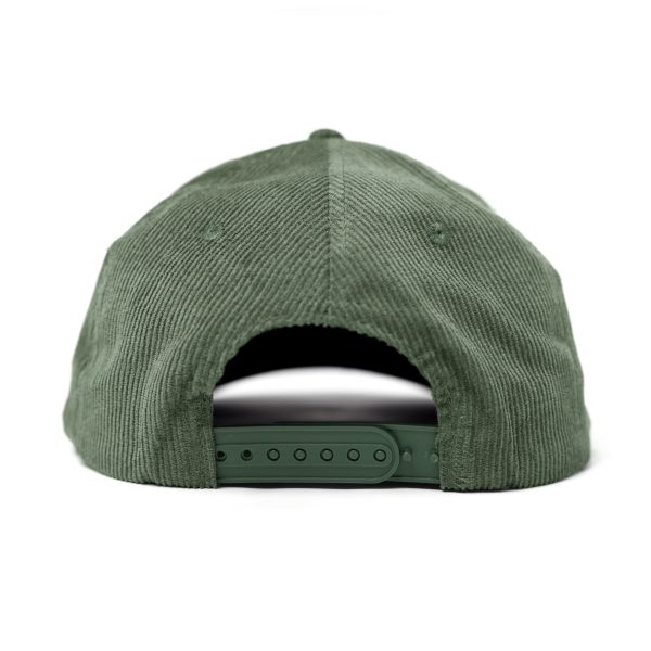 Think Travel Corduroy Hat (Olive Green) Online Hot Sale