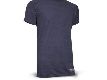 XGO Mens Fire Retardant Clean Seam T-Shirt Navy Blue Online Hot Sale