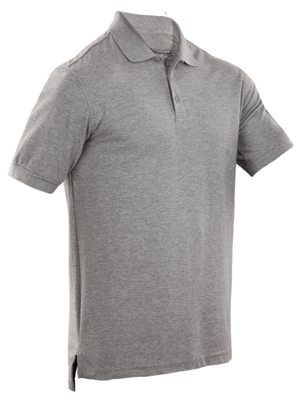 5.11 Professional Polo Short Sleeve Heather Grey - Small on Sale