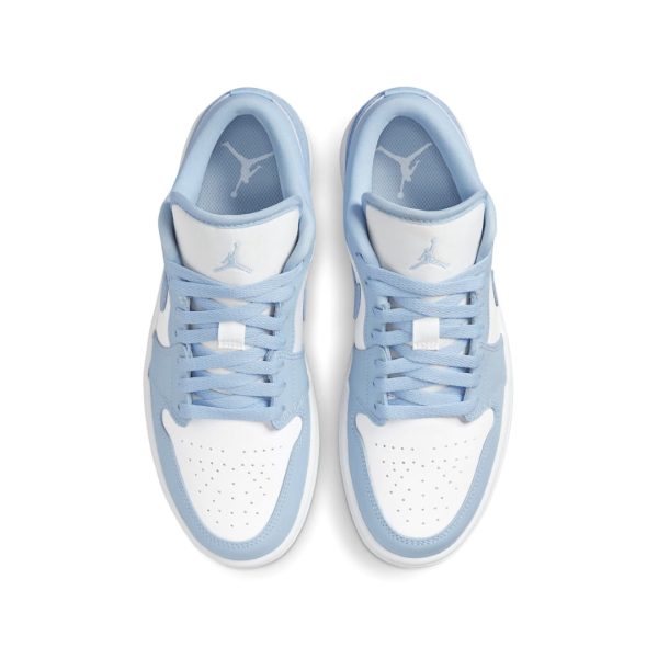 Air Jordan 1 Low Ice Blue Sale on Sale