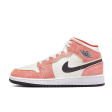 Air Jordan 1 Mid SE Orange Suede (GS) Online Hot Sale