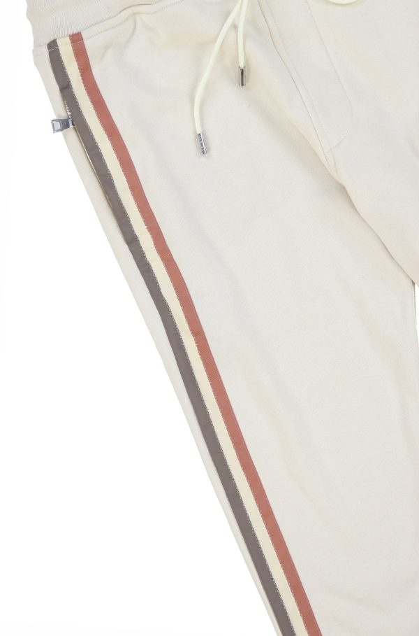 JOMO TRACK PANT (CREAM) Online now