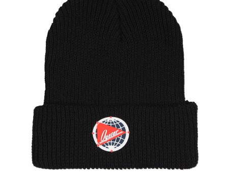 Oyster Pennant Beanie (BLACK) on Sale