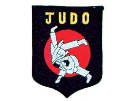 Black and Red Judo Patch For Cheap