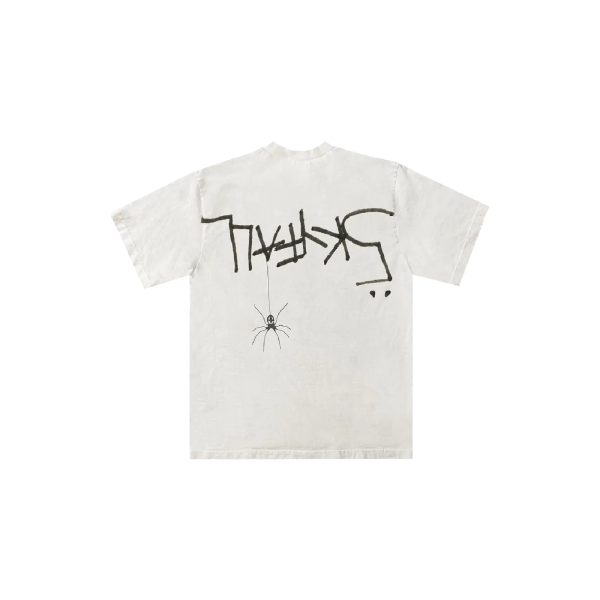 Cactus Jack by Travis Scott x Sp5der Days Before Rodeo Tee II  White  For Sale