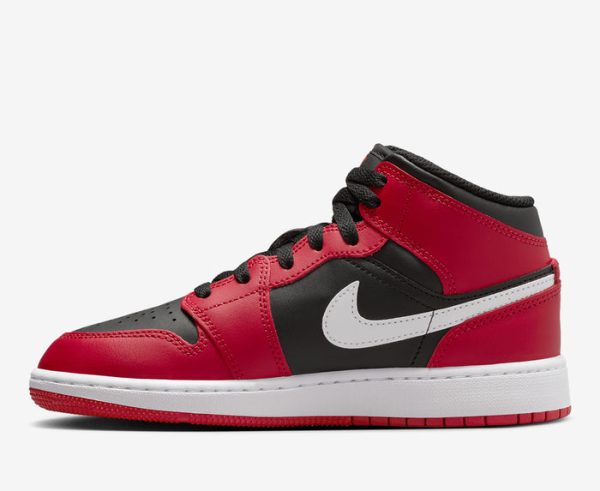 Air Jordan 1 Mid Black White Gym Red Sale Online Sale