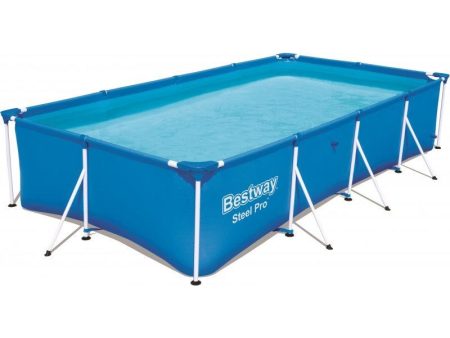 Bestway Steel Pro Power Pro Rectangular Frame Swimming Pool [WS] Online Hot Sale