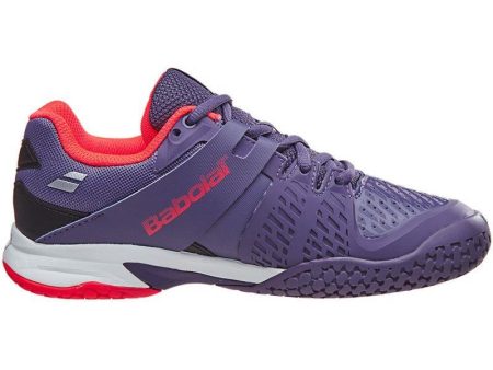 Babolat Pulsion All Court Kids & Women Violet Rose Handball Volleyball Tennis Shoes [WS] Online Hot Sale