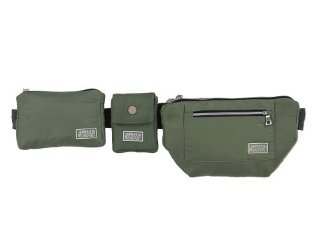 Oyster Utility Travel Belt (Sage) Online Hot Sale