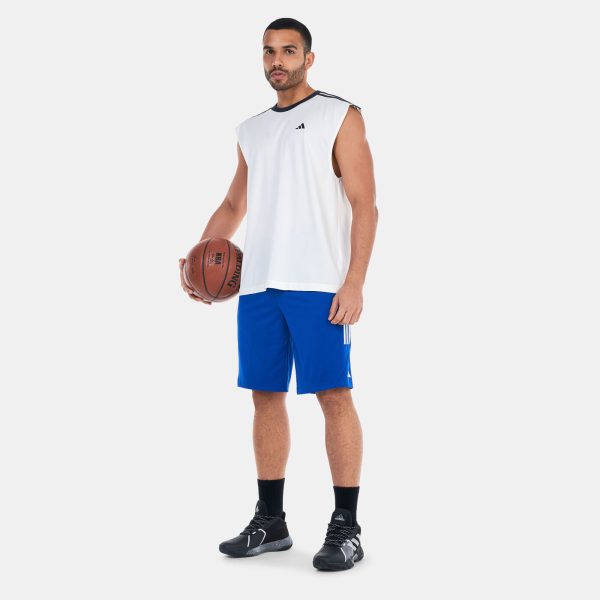 Adidas Men All World White Basketball Tank Top Jersey T-Shirt [T] Online now