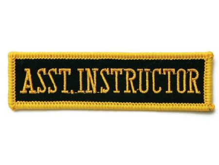 Assistant Instructor Patch Online Sale