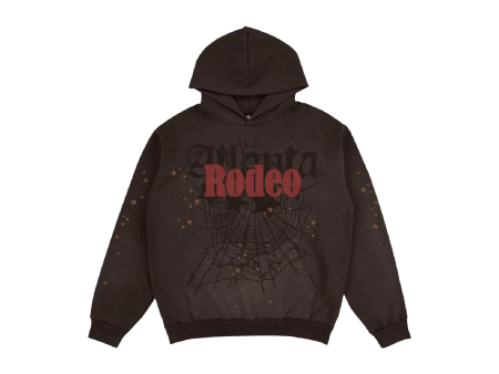 Cactus Jack by Travis Scott x Sp5der Days Before Rodeo Hoodie  Brown  For Cheap