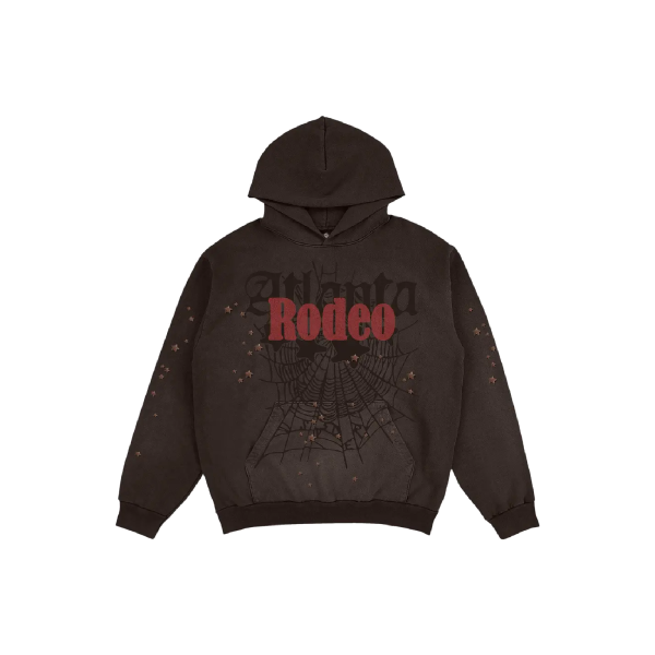 Cactus Jack by Travis Scott x Sp5der Days Before Rodeo Hoodie  Brown  For Cheap