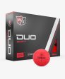 Wilson Duo Soft 12X Golf Balls Pack [WS] Discount