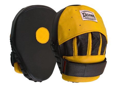 Casanova Boxing® Professional Focus Curve Mitt - Yellow Black Online now