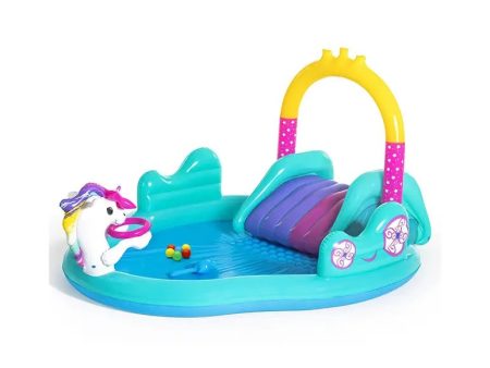 Bestway Magical Unicorn Carriage Play Center [WS] Hot on Sale