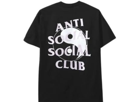 Anti Social Social Club Ying Yang Tee Black Black Friday Online Sale