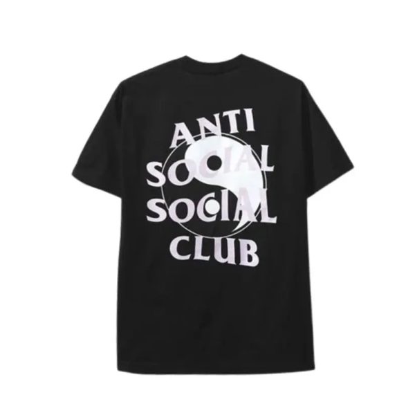 Anti Social Social Club Ying Yang Tee Black Black Friday Online Sale