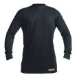 XGO Mens Fire Retardant Clean Seam Longsleeve Crew Black on Sale