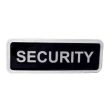 Security Badge Small Black Velcro Sale