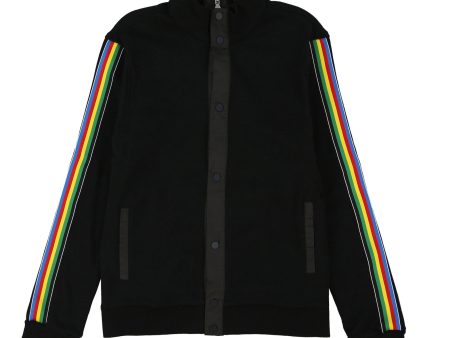 JOMO DOUBLE TRACK JACKET (BLACK) For Sale