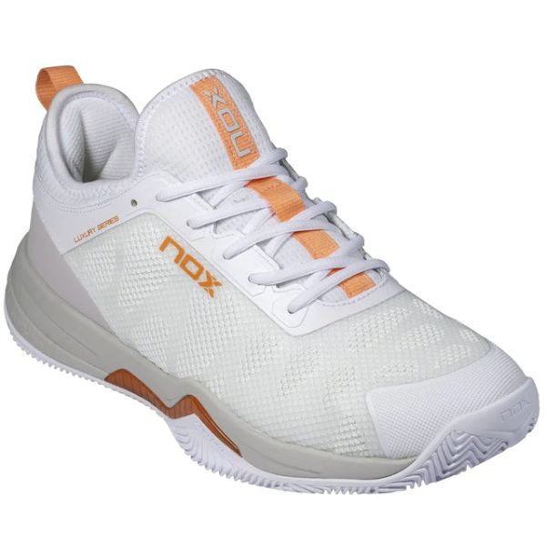 Nox Lux Nerbo White Gold Padel Shoes [WS] Hot on Sale