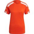 Adidas Squadra Women Workout Sportswear Tshirt [T] Hot on Sale