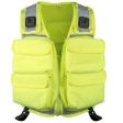 4 Pocket Transformer Vest Hi Vis Yellow Sale