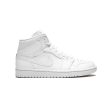 Air Jordan 1 Mid Triple White Sale Hot on Sale