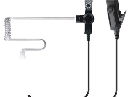 Acoustic Earpiece with 2 Wire PTT for Kenwood Radios Supply