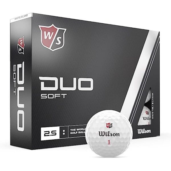 Wilson Duo Soft 12X Golf Balls Pack [WS] Discount