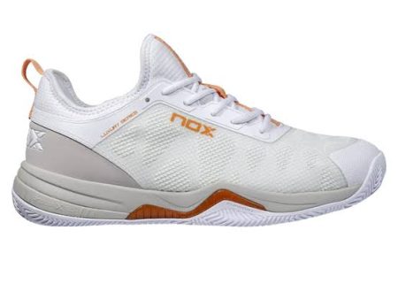 Nox Lux Nerbo White Gold Padel Shoes [WS] Hot on Sale