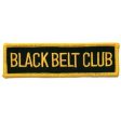 Black Belt Club Patch Fashion