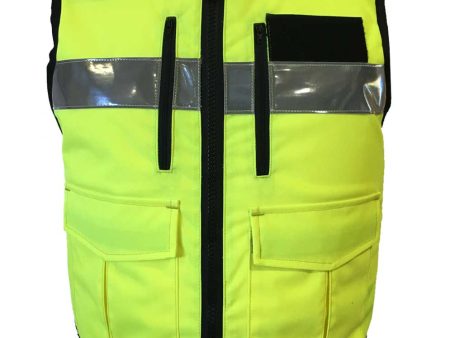 Fortis Yellow Zip Front with KR1 and SP1 Plates Cheap